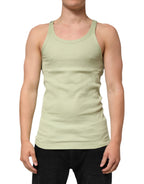Light Green Tank Sleeveless Men T-shirt