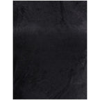 Black Viscose Hoodie