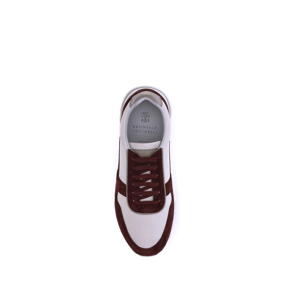 Multicolor Calf Leather Bos Taurus Platform Sneakers