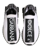Black White Slip On Sorrento Sneakers Shoes