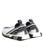 Black White Slip On Sorrento Sneakers Shoes