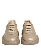 Gold Leather Daymaster Women Sneaker Shoes