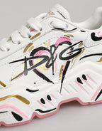 Multicolor Hand Painted DAYMASTER Sneaker Shoes