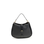 Black Calf Leather Bos Taurus Shoulder Bag