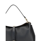 Black Calf Leather Bos Taurus Shoulder Bag