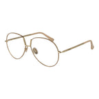Beige Metal Glasses (Frames)