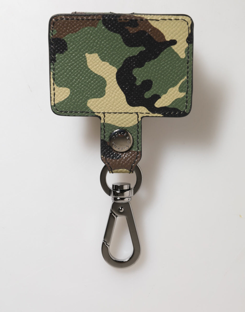 Multicolor Camouflage Leather Metal Accessory Airpods Case