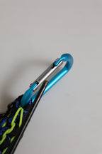 Multicolor Leather Tape String DG Logo Keychain Keyring