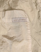 Beige Nylon Beachwear Men Boxer Short Swimwear