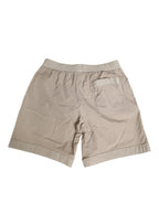 Beige Nylon Beachwear Men Boxer Short Swimwear