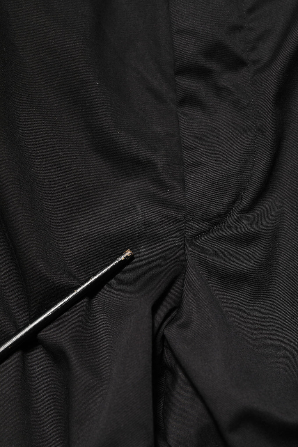 Black Cotton Tapered Men Formal Trousers Pants