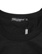 Black Cotton Sleeveless Underwear Men Tank Top