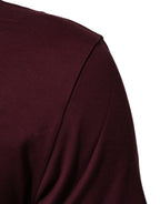 Burgundy Cotton DG Super King Logo T-Shirt