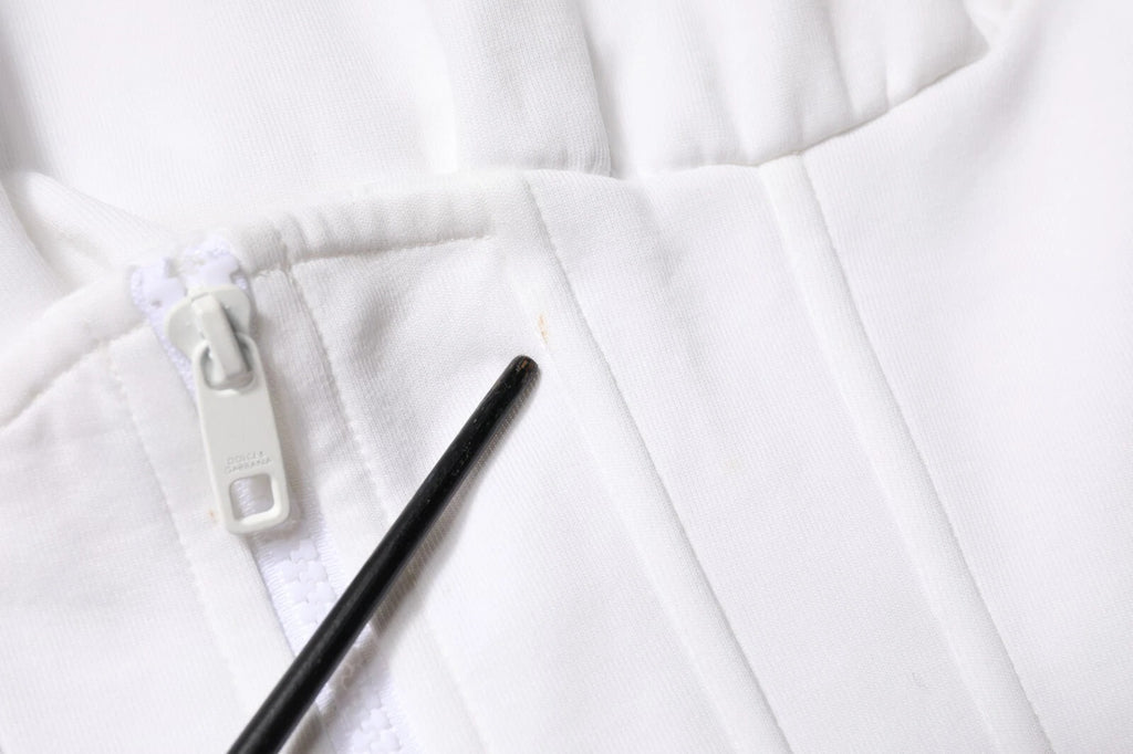 White Corset Stretch Cotton Top T-shirt