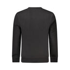 Black Cotton Men Sweater