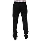 Black Wool Formal Dress Men Trousers Pants