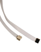 White Yellow Stripe Tie Side Logo Underwear