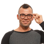 Brown Plastic Glasses (Frames)