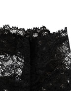 Black Lace Neck Scarf