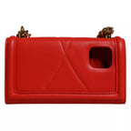 Red Quilted Devotion Crossbody 11 PRO Phone case bag
