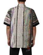Multicolor Graphic Collared Casual Shirt
