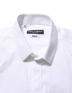 White Cotton MARTINI Formal Men Dress Shirt