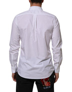 White Cotton MARTINI Men Formal Dress Shirt