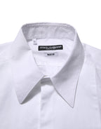 White Cotton MARTINI Bib Formal Dress Shirt