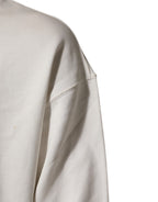 White DG Logo Crew Neck Sweatshirt Sweater