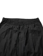 Black Drawstring Men Jogger Sweatpants Pants