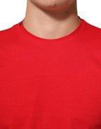 Red Goodluck 2023 Cotton Crew Neck T-shirt