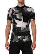 Multicolor Camouflage Men Short Sleeves T-shirt