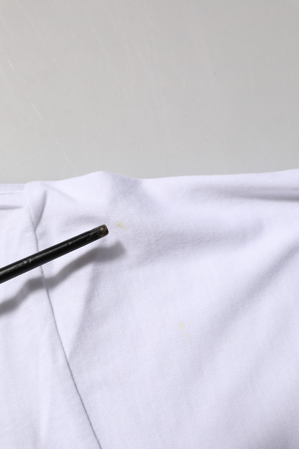 White Graphic Print Cotton CrewNeck T-shirt