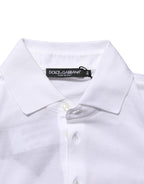 White Collared Short Sleeves Polo T-shirt