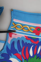 Multicolor Floral Printed Tunic Blouse Top