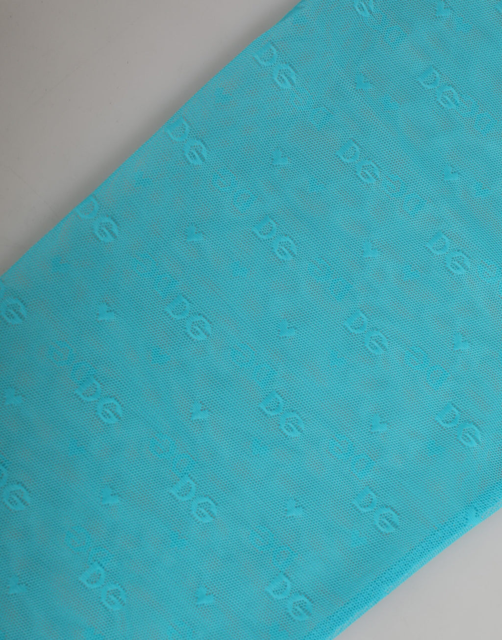 Light Blue Logo Lace Tight Midi Trouser  Underwear