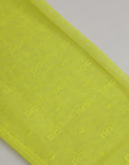 Neon Green Nylon Logo Lace Leggings Pants Underwear