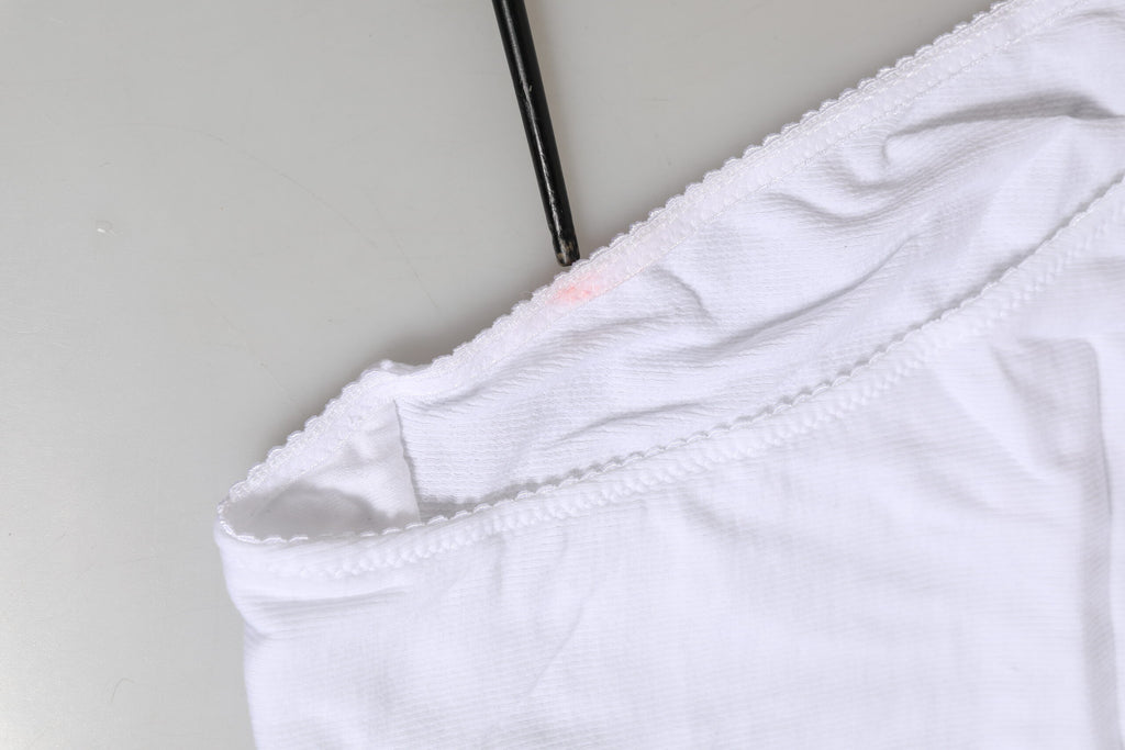 White Cotton Stretch High Waist Panty Underwear