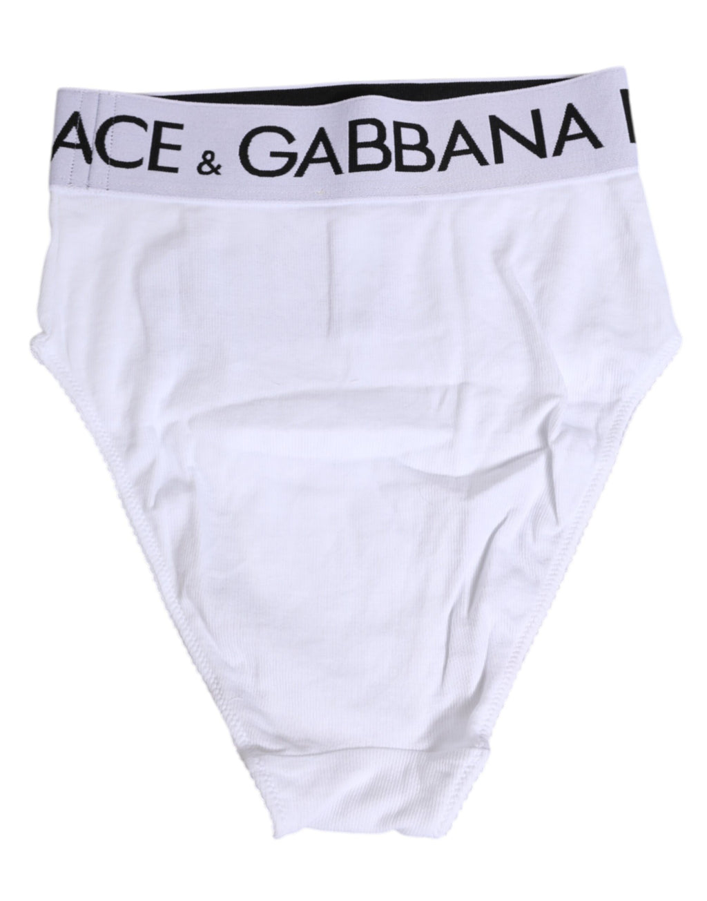 White Cotton Stretch High Waist Panty Underwear