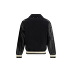 Black Wool Oves Aries Bomber