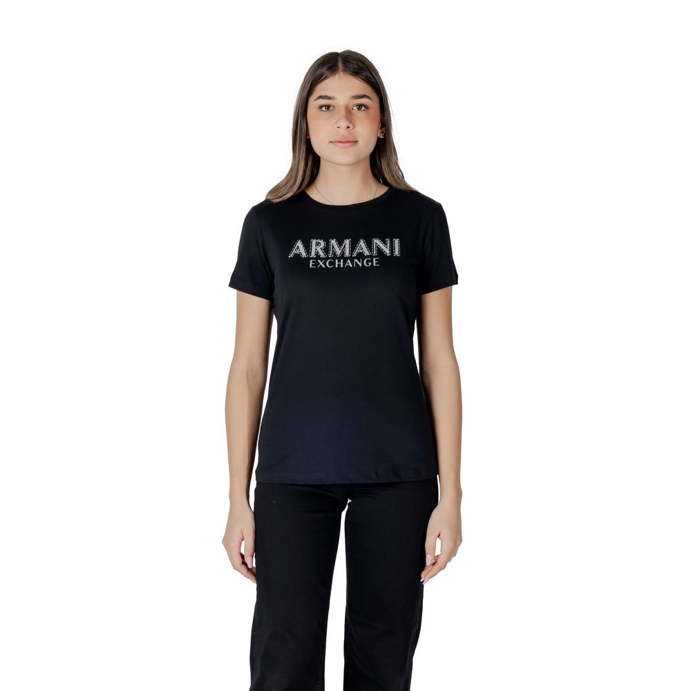 Black Cotton Long Sleeve T-Shirt