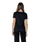 Black Cotton Long Sleeve T-Shirt
