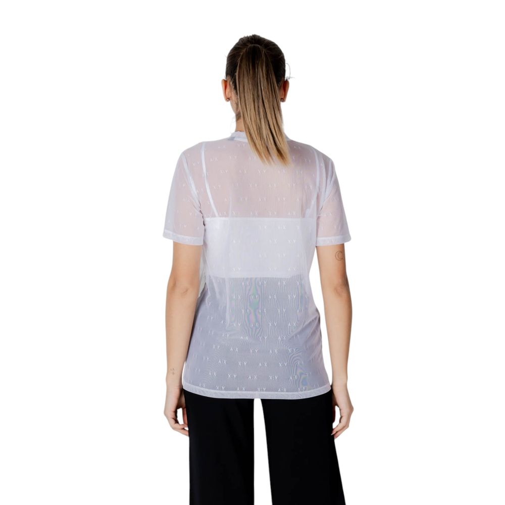 White Polyamide T-Shirt