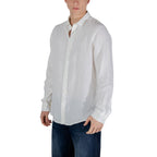 White Linen Dress Shirt