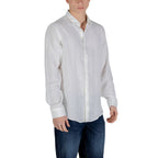 White Linen Dress Shirt
