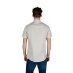Cream Cotton Shortsleeve Shirt