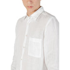 White Linen Dress Shirt