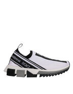 Black White Slip On Sorrento Sneakers Shoes