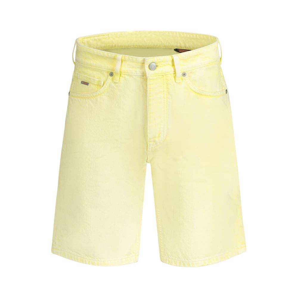 Giallo Cotton Men Short