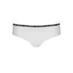 White Polyamide Women's Swim Brief
